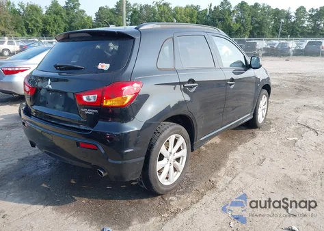 2012 Mitsubishi Outlander Sport Se from USA, damaged, VIN JA4AP4AU0CZ001930